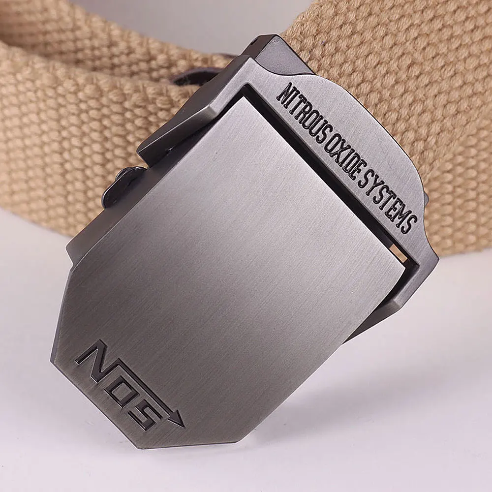 Высококачественный мужской брендовый холщовый ремень высококачественный в