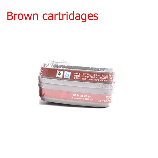 Spare B cartridages 6800 респиратор на все лицо, набор, маска против пыли, воздушный циркулятор, анти-туман, химикаты, краска, маска для распыления/пестицидов/лаборатории - Цвет: Spare B cartridages