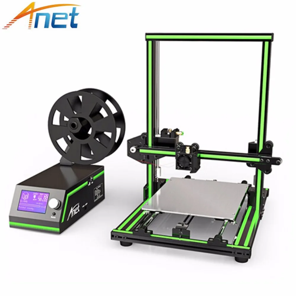 Новые поступления Anet E10 T1 3d принтер большого размера 220*270*300 мм настольный дешевый