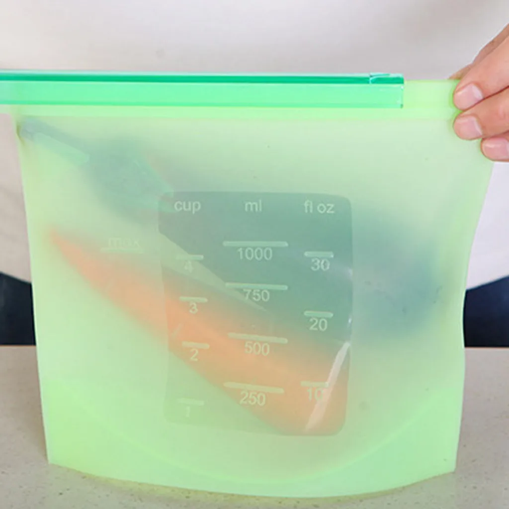 6 шт./компл. многоразовые вакуумные силиконовый закреп мешка для еды упаковщик