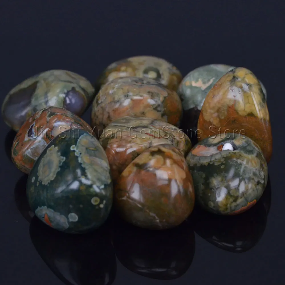 Навалочный зеленый дождевой лес яшма камень из Австралии натуральные