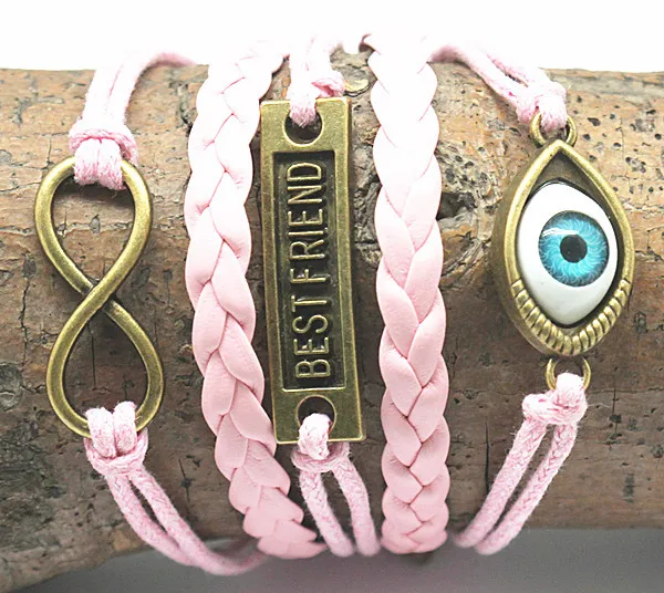 The latest trend classic handmade bracelet wild beautiful color alloy cortical fibers lowest whole network! | Украшения и