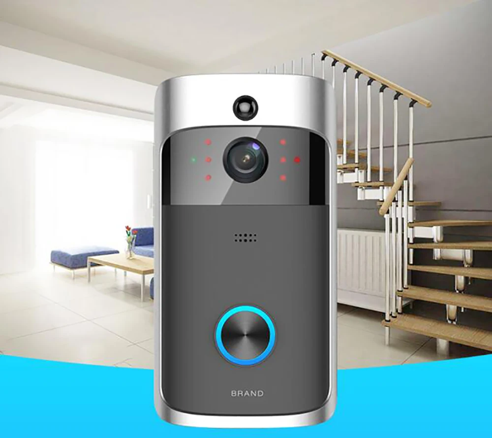 M5 720P беспроводной WiFi видео 1.0MP дверной Звонок камера|Дверной звонок| |