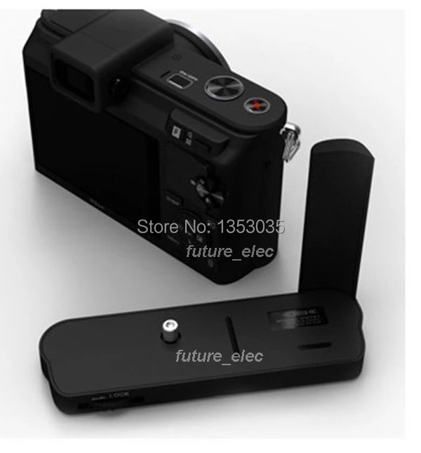 Pr черный маленький мини-камера ручка держатель для Nikon V1 GR-N1000 GRN1000 Цифровой