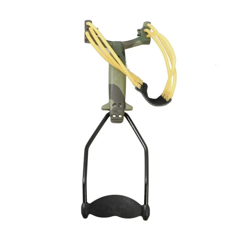 Уличная Мощная Рогатка с камуфляжем катапульта Каза складной Слинг для