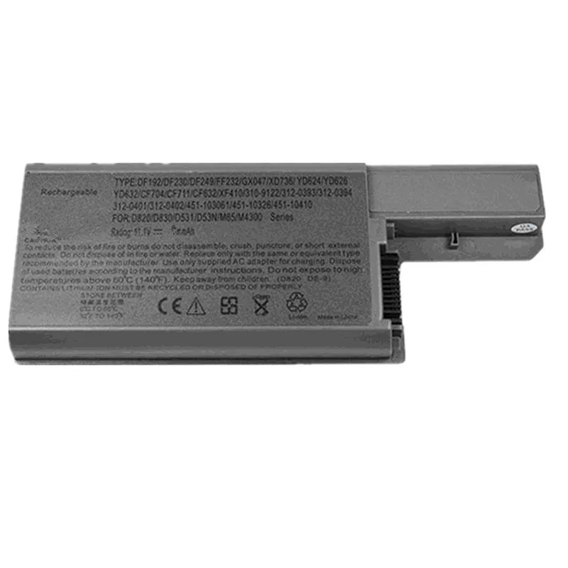 HSW 9 ячеек Сменный аккумулятор для ноутбука Dell Latitude D820 D531 D531N D830 Precision M4300 M65 310-9122