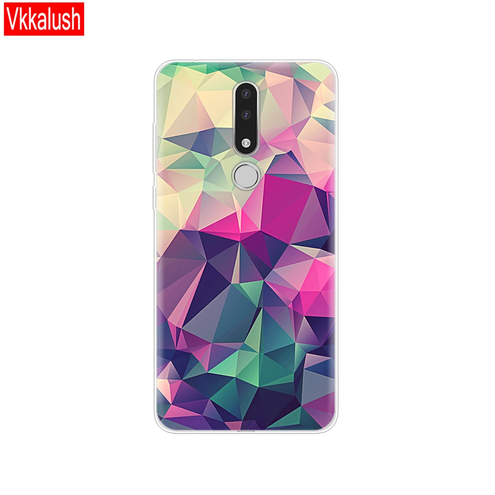 80161 Чехол для телефона Nokia 3,1 Plus, чехол, Забавный мультяшный силиконовый мягкий чехол на заднюю панель Nokia3.1 для Nokia 3,1 Plus, чехол, сумка bock - Color: 80161