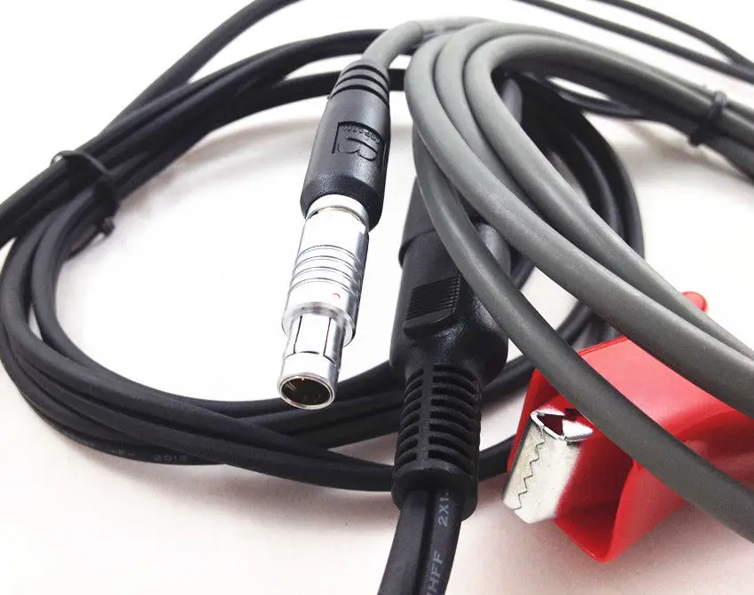 NEW External Power Cable with alligator clips for TOPCON GPS to PDL HPB Total station | Инструменты