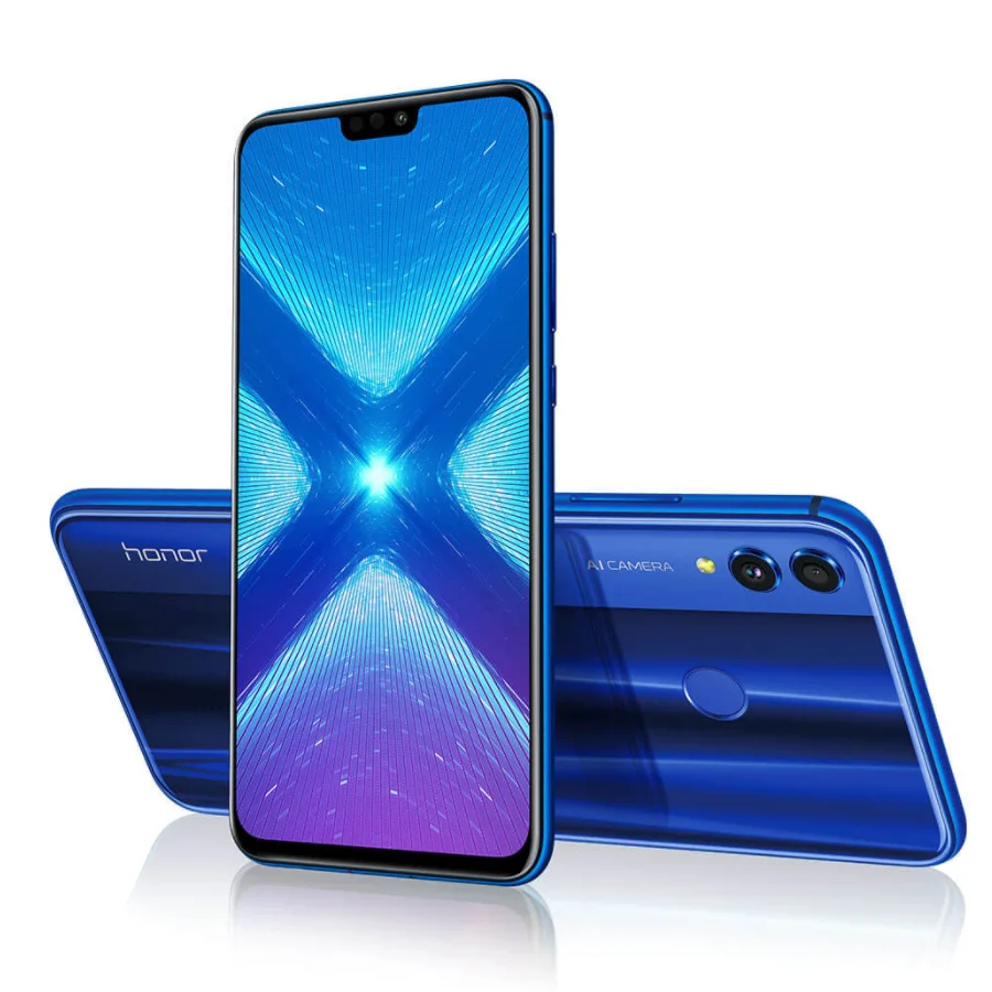 Мобильный телефон Honor 8X мобильный телефон 4G LTE 6 ГБ ОЗУ 128 Гб ПЗУ HiSilicon Kirin 710 Восьмиядерный Мп+ Мп задняя камера