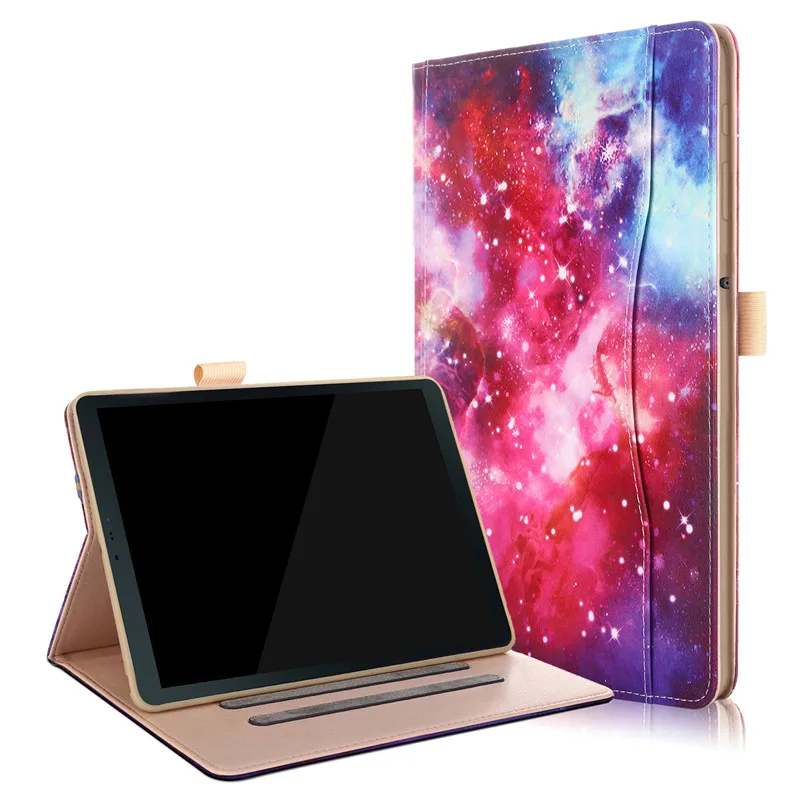 Чехол для samsung Galaxy Tab S4 10,5 T830 T835 SM-T830 SM-T835 10," Умный складной чехол-подставка для планшета с ремешком+ ручка