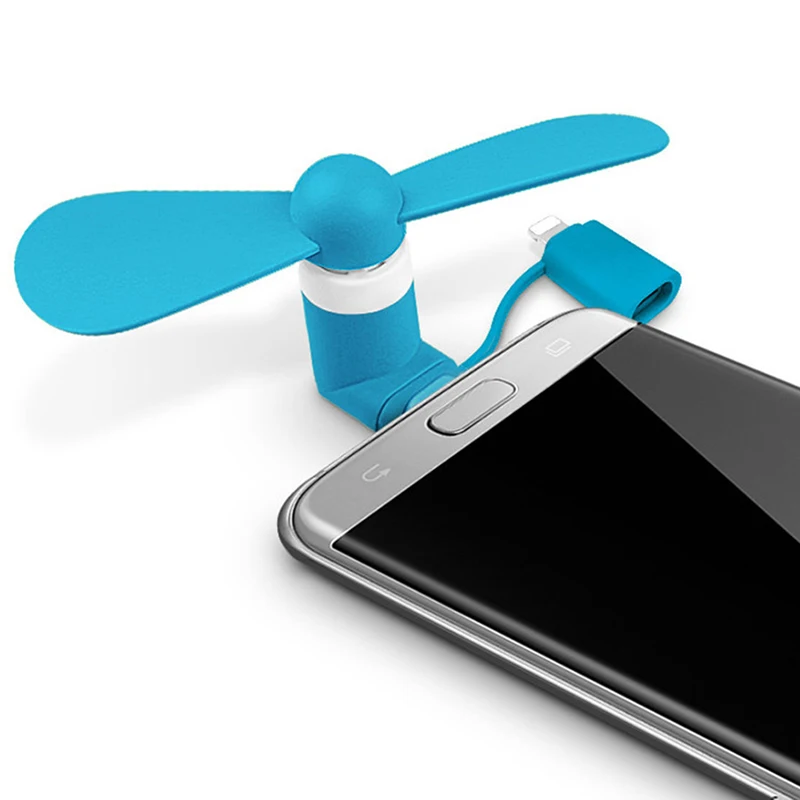 FFFAS Мини Прохладный Micro USB вентилятор мобильный телефон гаджет вентиляторы тестер