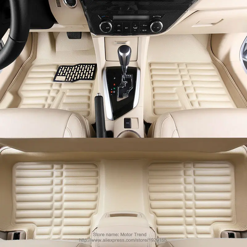 Пользовательские подходящие автомобильные коврики для BMW 3/4/5/6/7 серии GT M3 X1 X3 X4 X5 X6