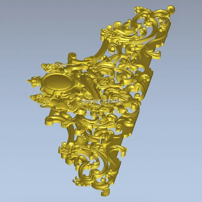 Высококачественная новая 3D модель для украшения мебели с ЧПУ резная фигурка