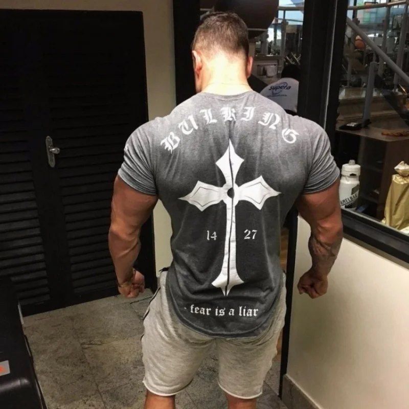 Спортивная рубашка Фитнес Для мужчин Rashgard мужские быстросохнущие Fit для пробежек