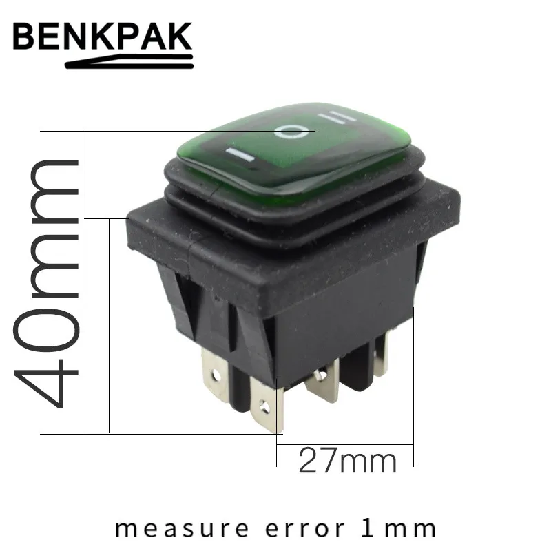 1 шт. Led 12В водонепроницаемый 6pin ВКЛ-ВЫКЛ-ВКЛ Погода пакет лодка кулисный