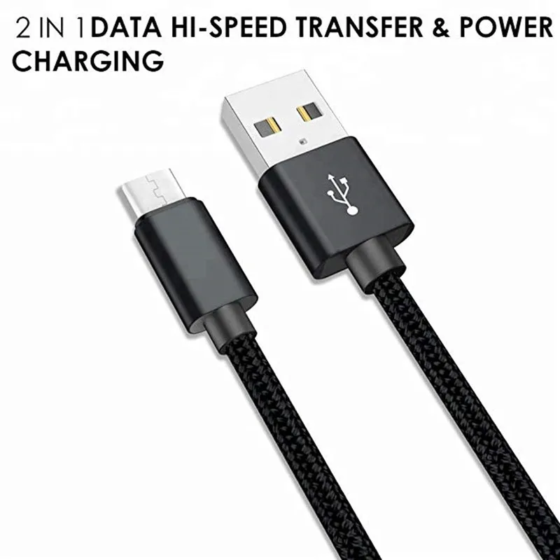 Кабель Micro usb для быстрой зарядки Huawei P9 Mate 20 lite pro 10 9 Honor View 8X 7A Type C Galaxy S10 S9 A9 A8 A6 A7