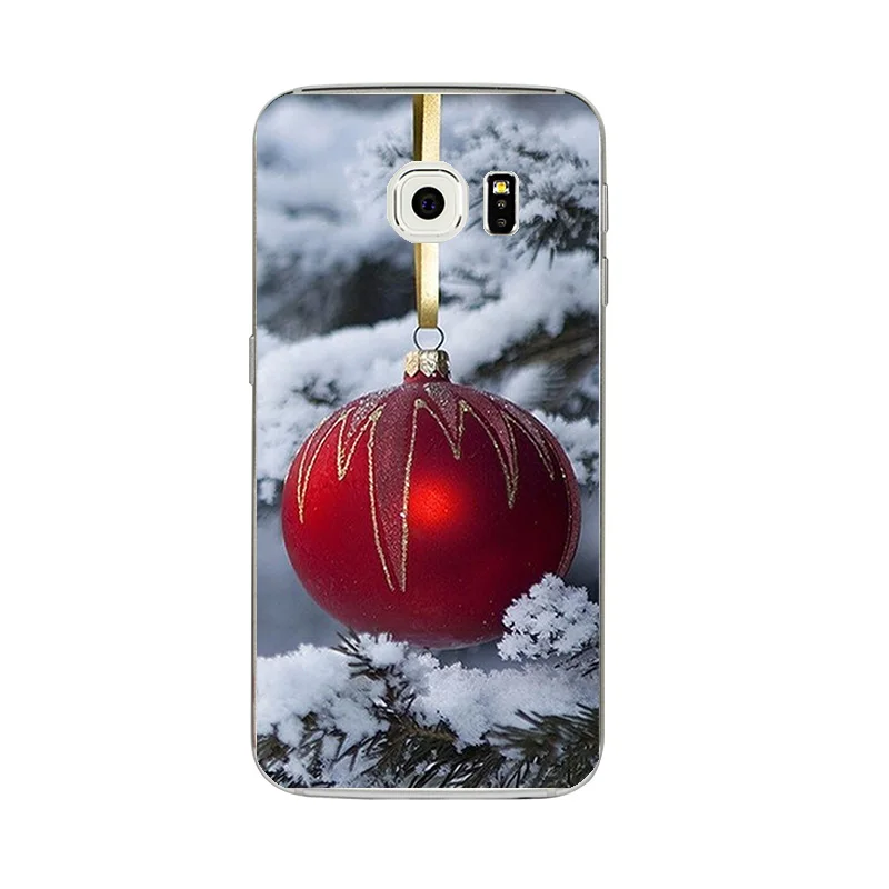 Силиконовый чехол для Galaxy S6 Edge Plus чехол для телефона для Samsung Galaxy S6 оболочка для C5 C5Pro C5000 крышка с Рождеством узор