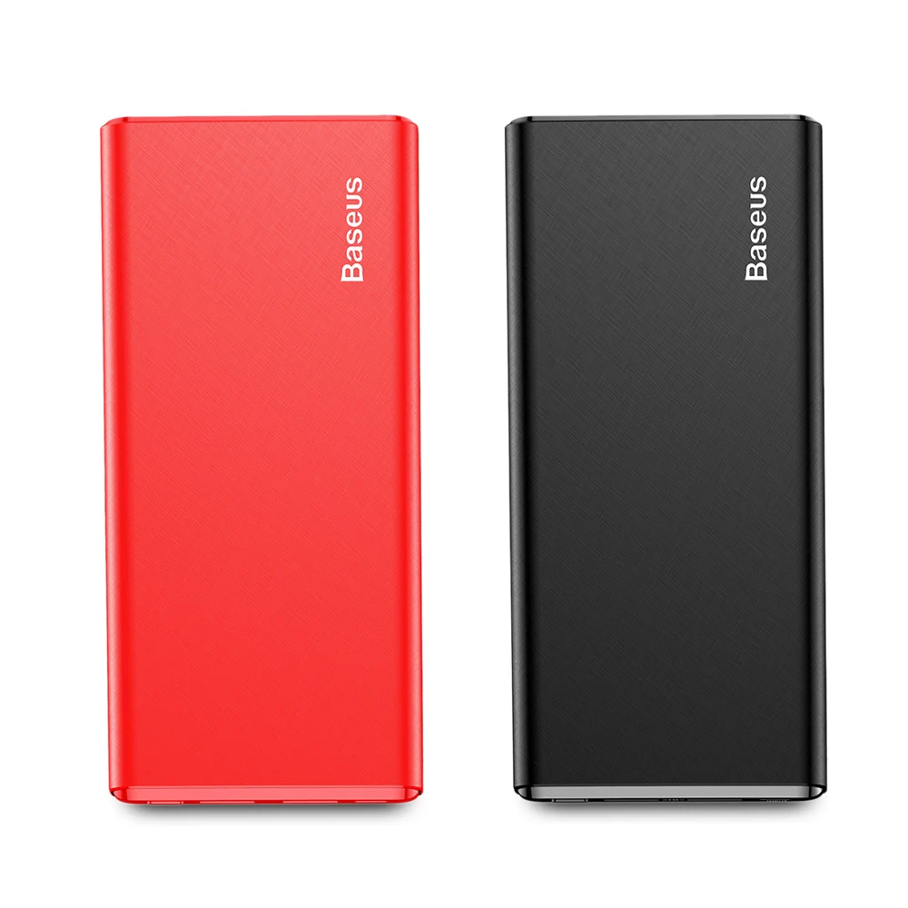 BASEUS M10 gaven 10000 мАч Запасные Аккумуляторы для телефонов 2.4a Dual USB Выход внешний