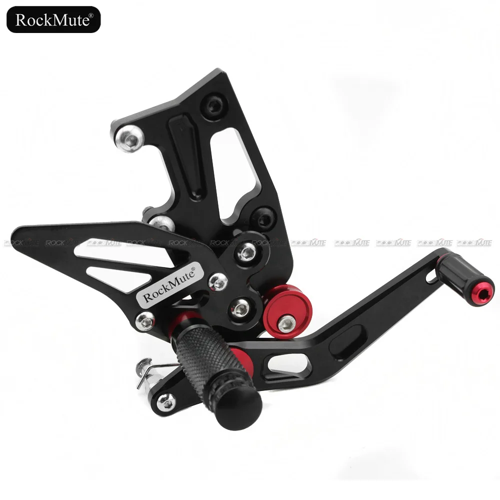 CNC алюминиевый мотоцикл Rearset задний Набор Подножки педаль Подножка для TRIUMPH SPEED тройной 1050 2011 2012 2013 16