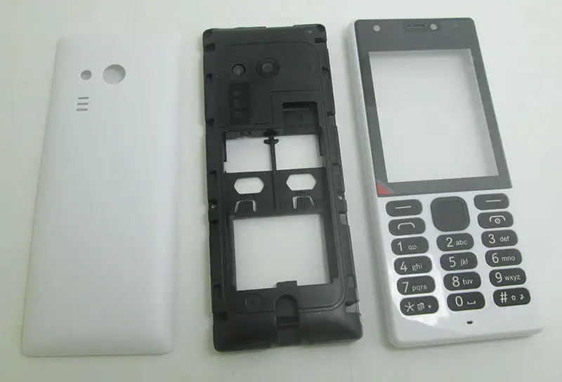 Корпус Крышка батарейного отсека чехол клавиатура для Nokia Asha 216 216DS RM 1187 сменный