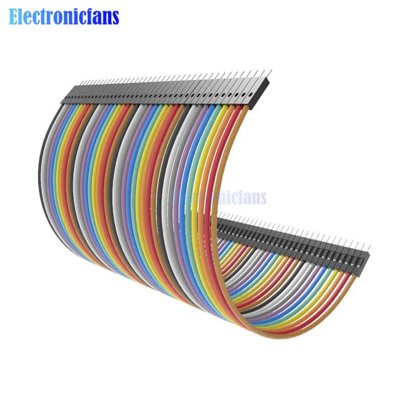 Удлинительный провод Dupont для arduino 40 шт. 10 см 2 54 мм|breadboard jumper wires|jumper wirejumper |
