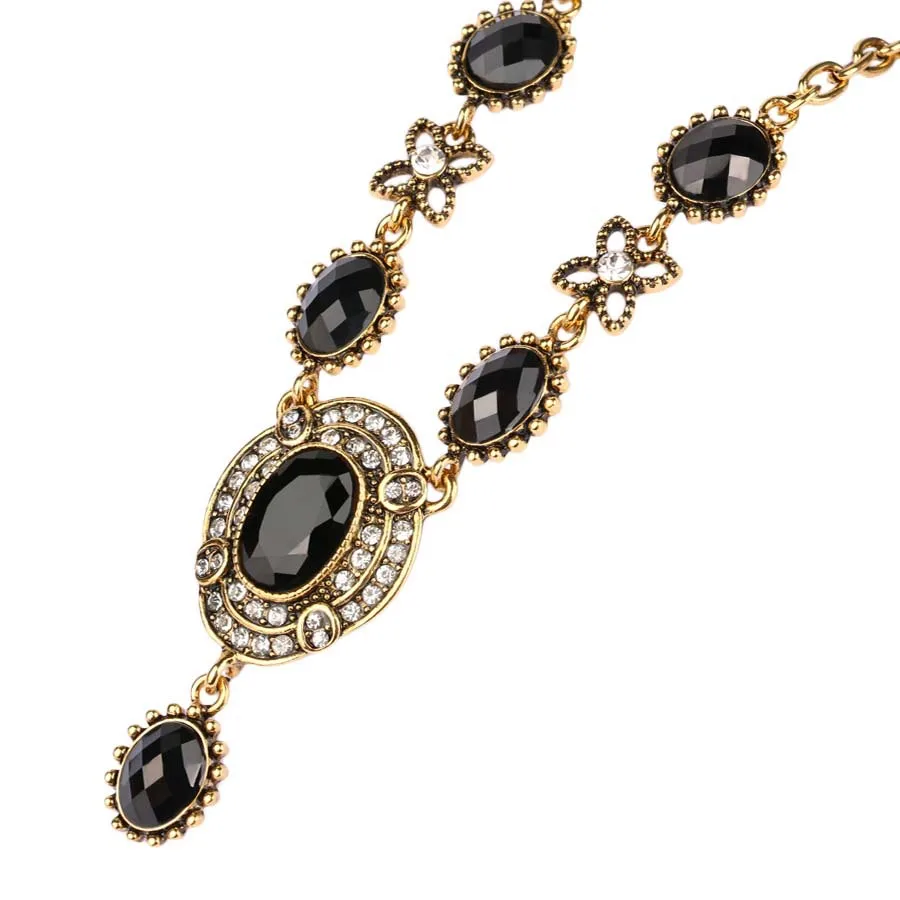 Kinel винтажное ювелирное изделие оптовая продажа богемное массивное ожерелье