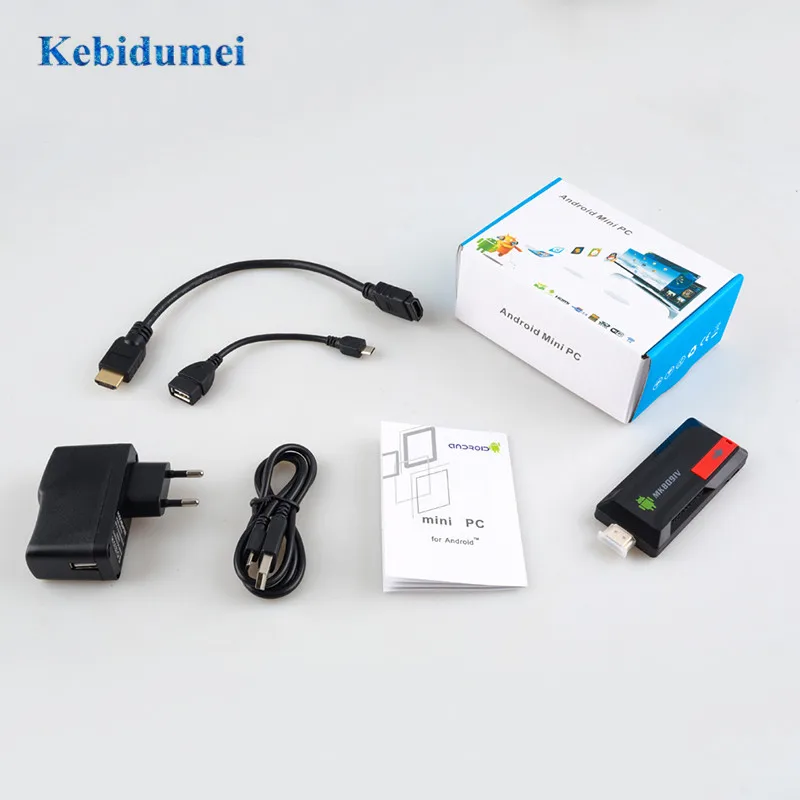 Смарт-ТВ Kebidumei 2 ГБ 8 Android беспроводной ключ ТВ-приставка Wi-Fi Bluetooth | Электроника