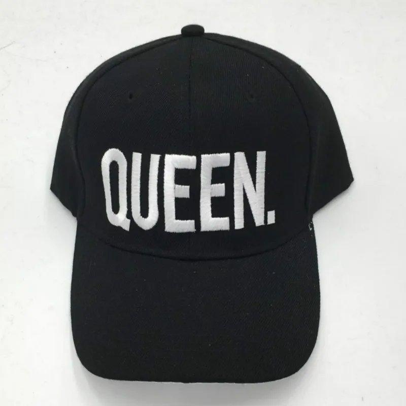 Бейсбольная кепка в стиле хип хоп с вышитыми буквами QUEEN KING для мужчин и женщин