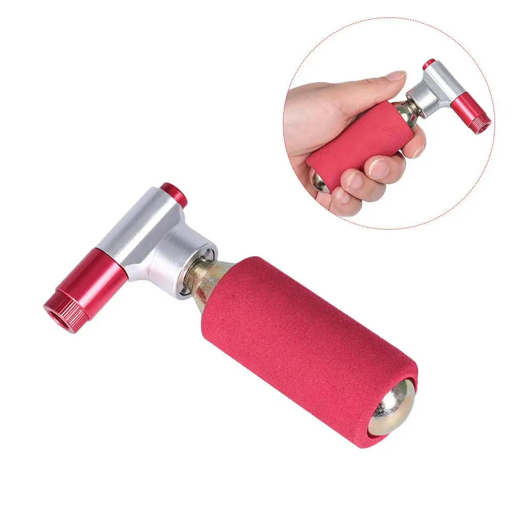 Outdoor Sports Aluminum Alloy Bike Mini Pump French Nozzle Bicycle Tire Accessory Inflator High Quality- Red | Спорт и развлечения