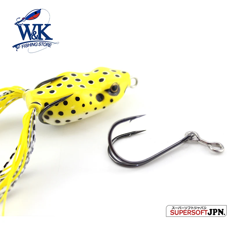 Лидер продаж рыболовная приманка 5 см 9 г Мягкая в виде лягушки Реалистичная