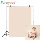 Фон Funnytree для фотосъемки новорожденных малышей светло-коричневый однотонный фон на день рождения для студийной фотосъемки