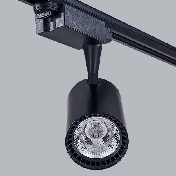 10w COB LED Track light The Clothing store spotlights rail lamps for exhibition jewelry showcase commercial lighting | Освещение