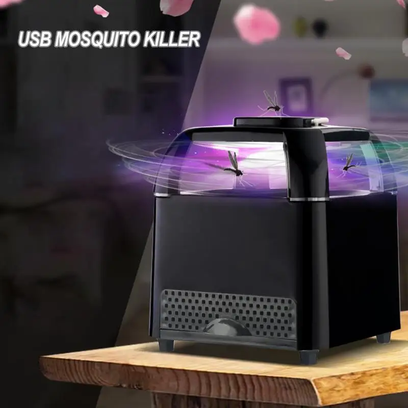 Фотокаталитическая USB электрическая лампа от комаров, противомоскитная ловушка, ловушка для насекомых, Zapper, для помещений и улицы, лампа-убийца комаров, светильник