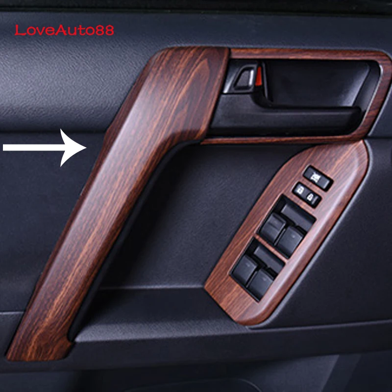 Наклейка для внутренней дверной панели автомобиля матовая глянцевая 4 шт./компл.