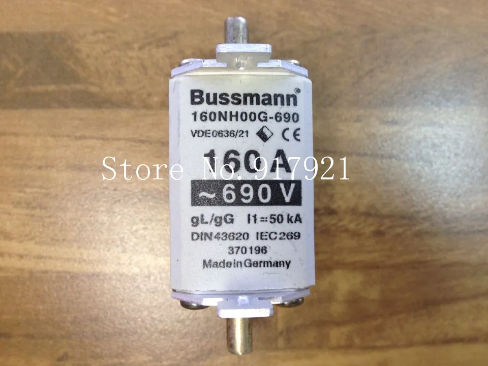 

[ZOB] Соединенные Штаты Bussmann 160NH00 G-690 370196 BUSS трубка Предохранителя 690V -- 2 шт./лот