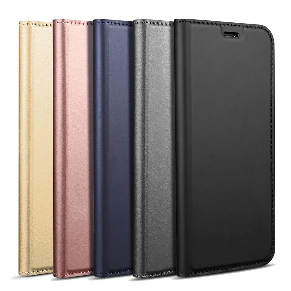 Чехол книжка из искусственной кожи серии DZGOGO ISKIN для Motorola G6 Moto Plus чехол подставка