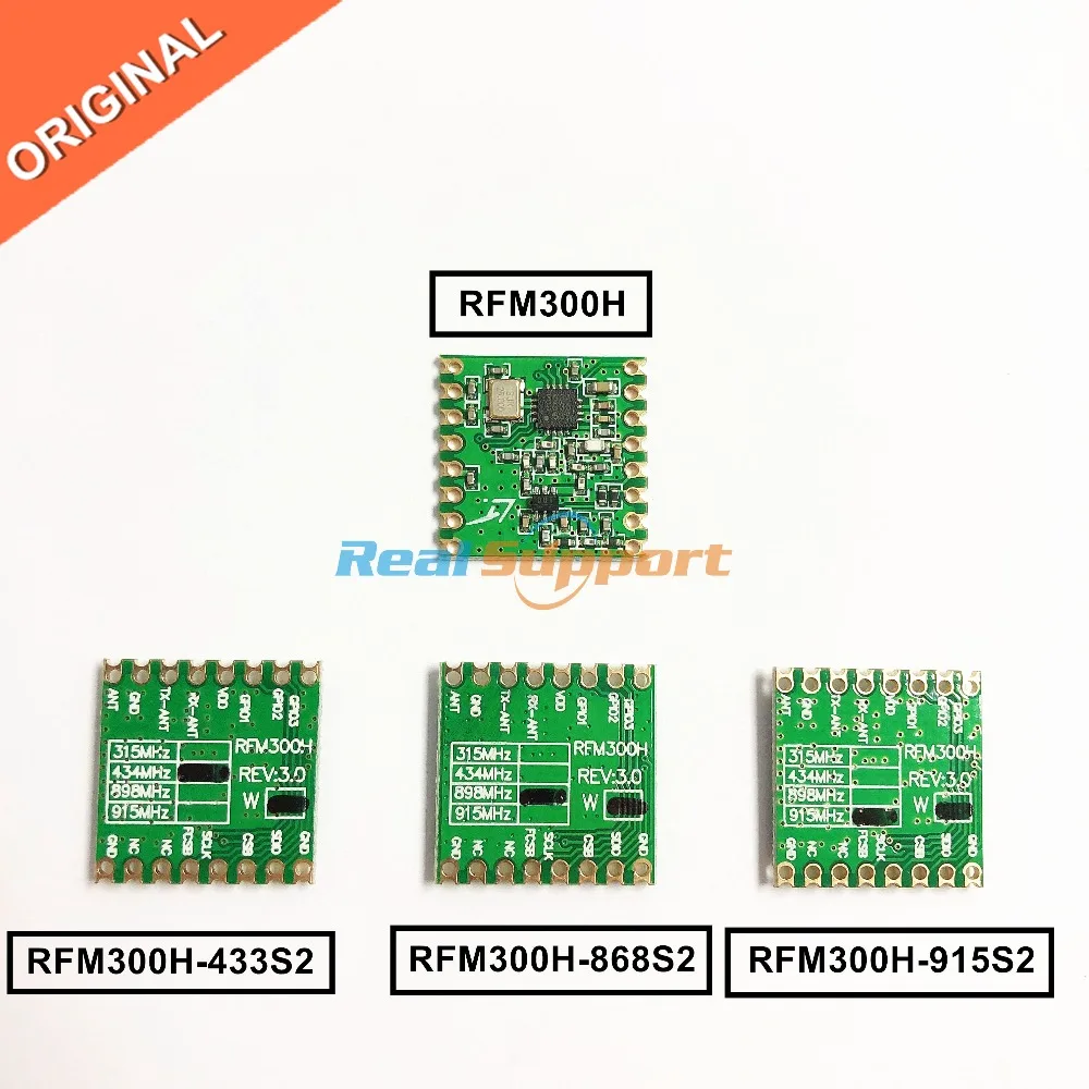 

RFM300 RFM300H RFM300H-433S2 868S2 915S2 433Mhz 868Mhz 915Mhz RF Transceiver Module HopeRF ORIGINAL