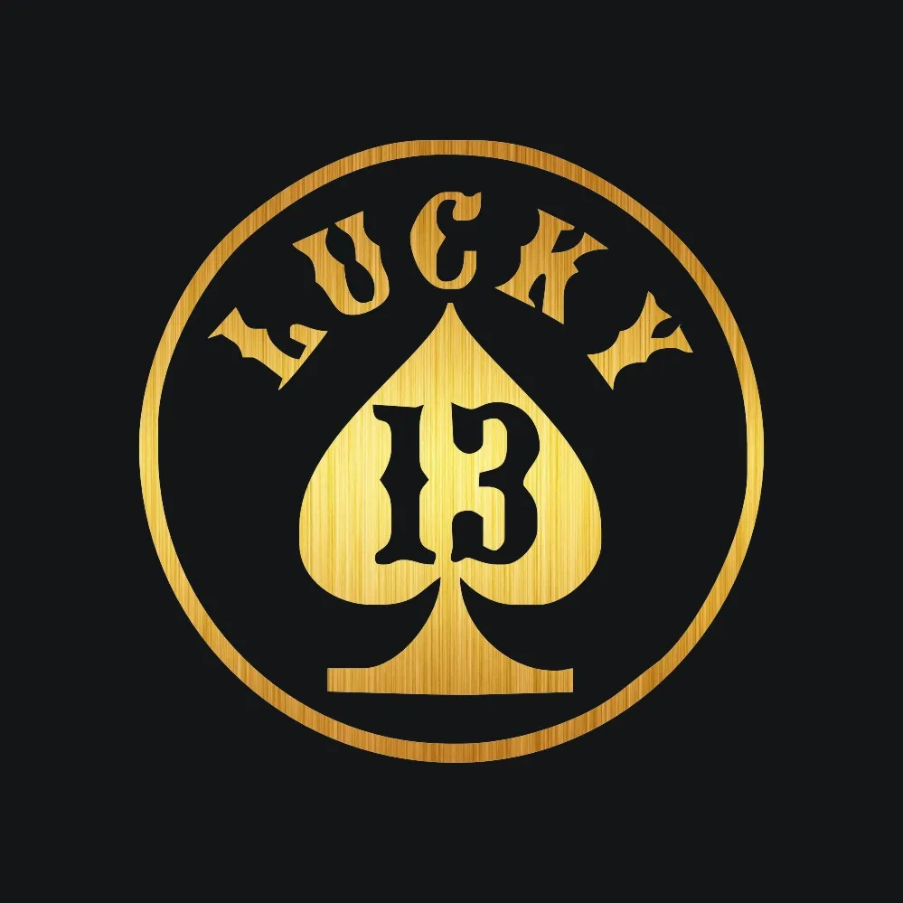 LUCKY NUMBER 13 персональные наклейки для автомобиля, аксессуары для мотоцикла и автомобиля, виниловые наклейки на окна для автомобиля