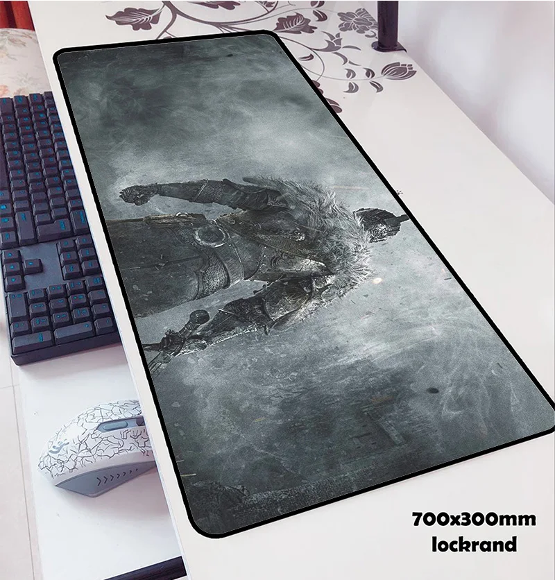 Коврик для мыши Dark Souls 700x300x3 мм, коврик для мыши, коврик для компьютера, популярный игровой коврик для мыши для геймера, коврик для мыши с клавиатурой