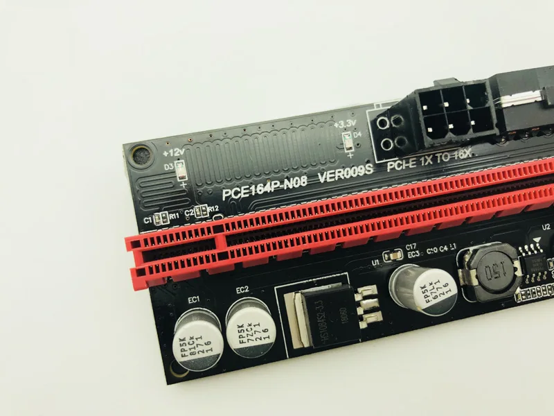Карта расширения VER009S PCI E 60 см кабель USB 3 0 для майнинга биткоинов ETH EOS|Платы