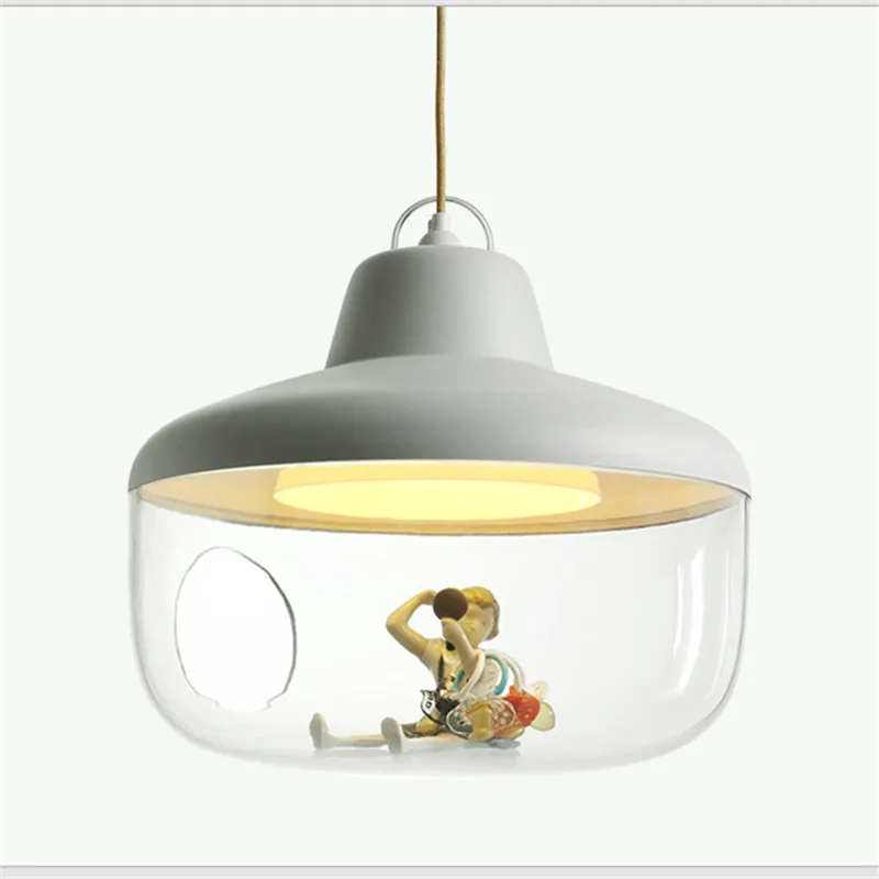 Подвесная акриловая лампа сделай сам подвесная Светодиодная для дома столовой|led