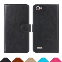 luxury wallet case for finepower c3 pu leather retro flip cover magnetic fashion cases strap