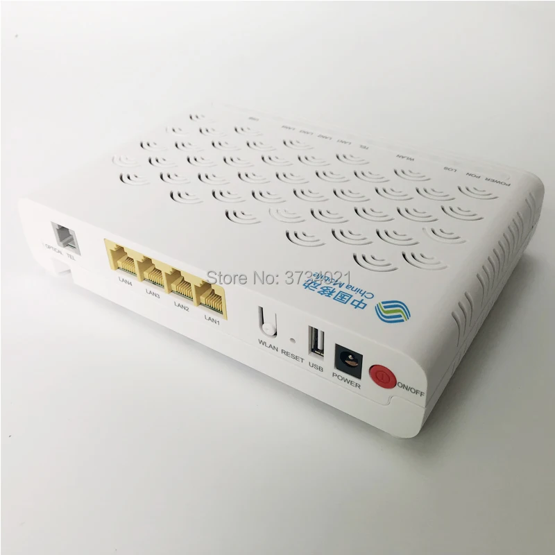 

20 шт. ZTE ZXHN F623 GPON ONU 1GE + 3FE + USB + TEL + Wifi FTTH оптический сетевой терминал, английская прошивка, с адаптером питания