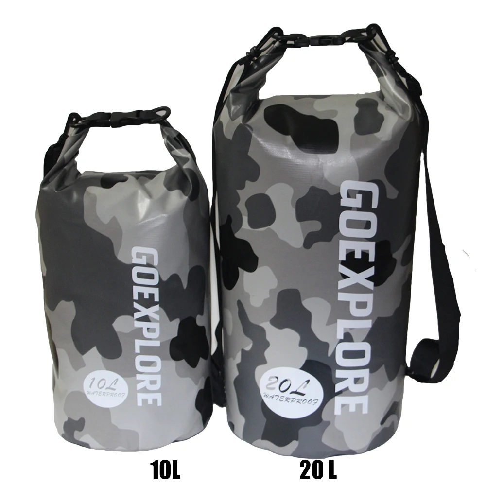 Водонепроницаемая сумка Goexplore 20 л складной рюкзак для рафтинга дайвинга реки