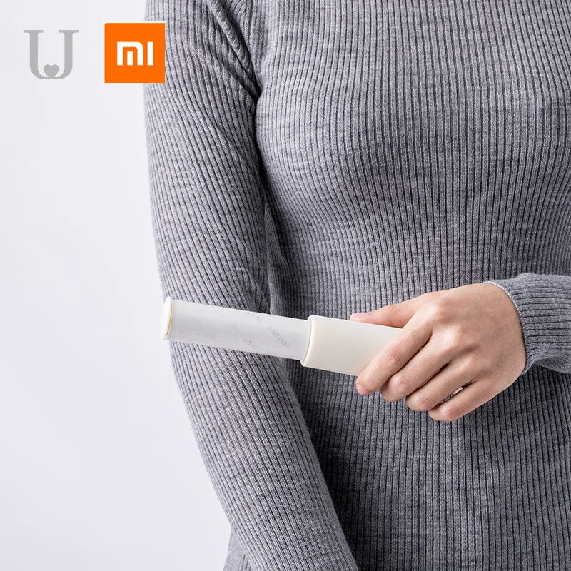 XIAOMI Mijia Jordan& Judy портативный стикер для одежды для волос роликовая щетка для чистки свитера липкая щетка для удаления волос