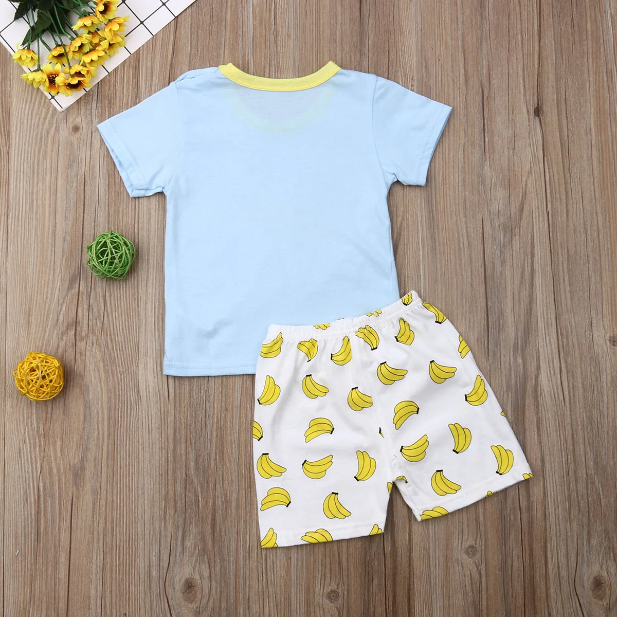 Детская летняя одежда для маленьких мальчиков и девочек топы с мультяшным