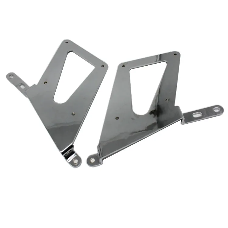 Новинка кронштейн для крепления мотоциклетной хромированной седловой сумки Harley