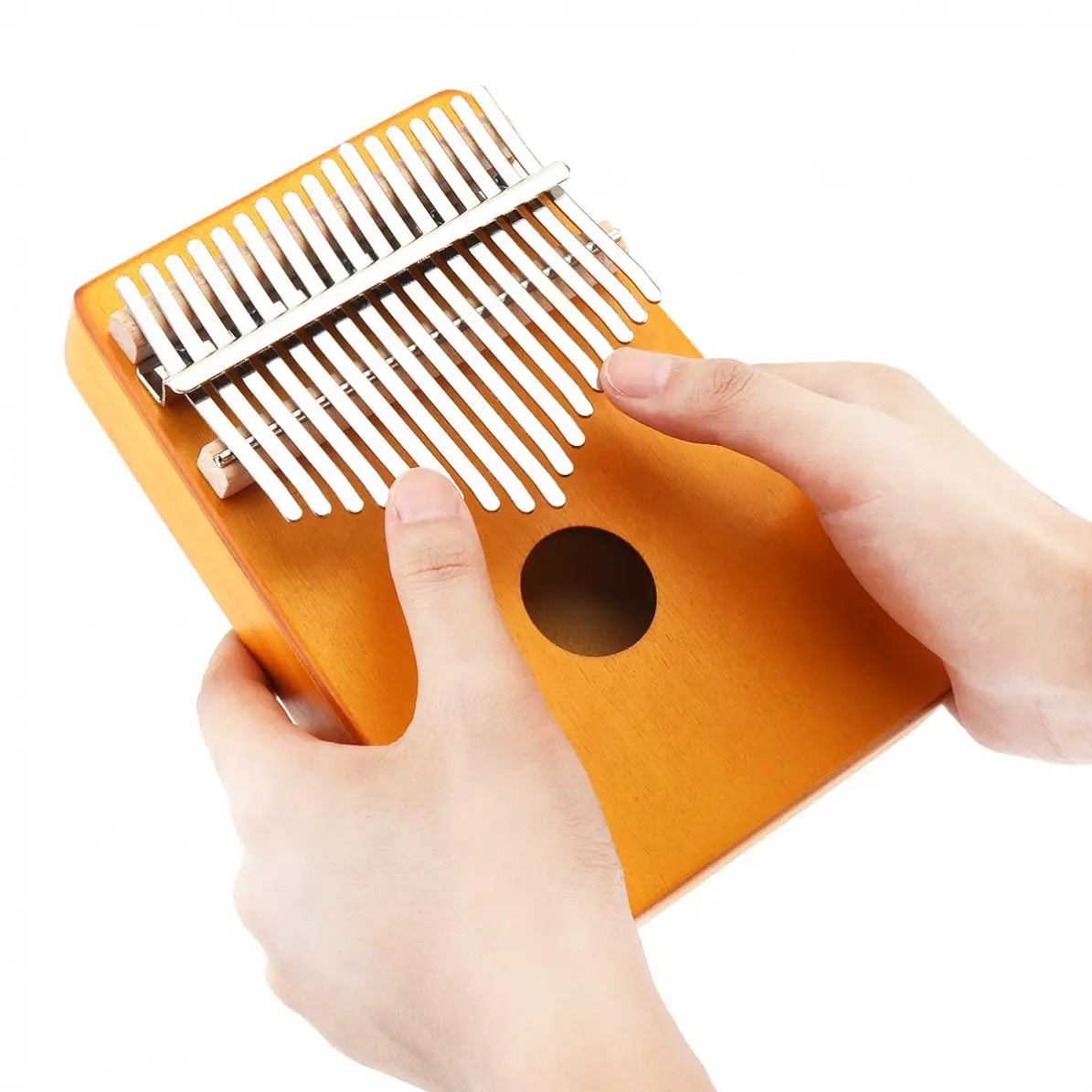 Клавиатура Kalimba с 17 клавишами для пианино одной доской клавиатура Pine Mbira