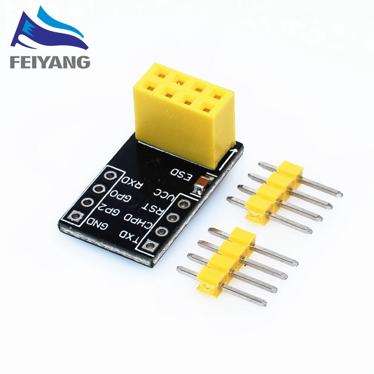 ESP 01 Esp8266 01S модель ESP8266 серийный макетный адаптер для WiFi трансивера модуль Breakout