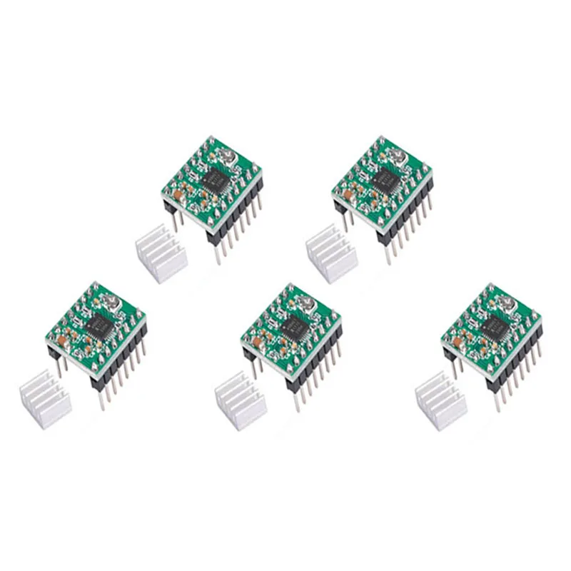 Комплект Reprap Ramps 1 4 с Mega 2560 r3 + плата тепловой стол MK2B A4988 для 3D принтера|Детали и